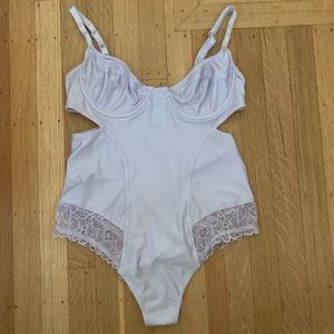Urban Outfitters Lilac Lace Body Suit